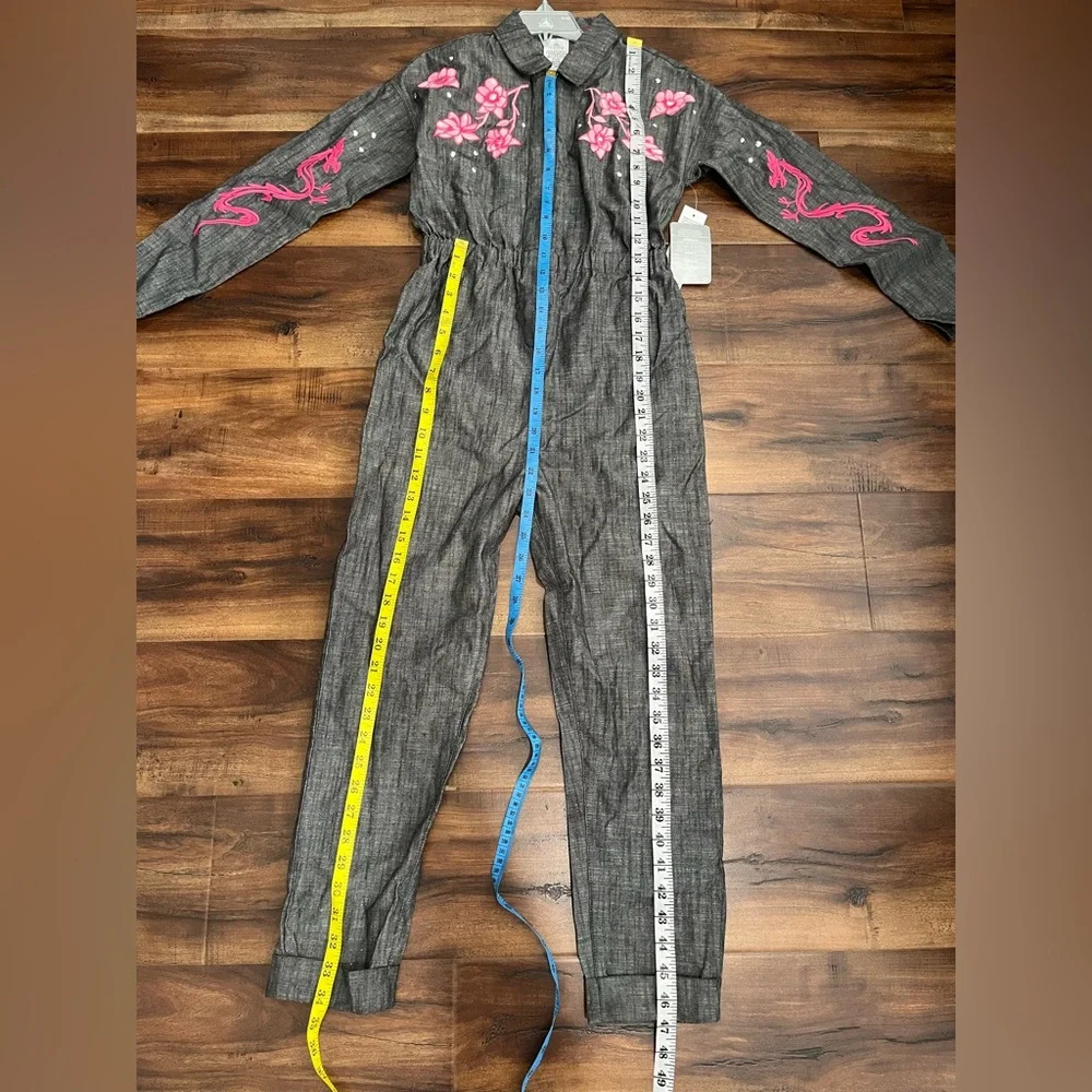 Disney Mulan Grey & Pink Jumpsuit/ Costume